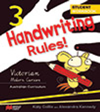 HANDWRITING RULES! VICTORIAN BEGINNER'S MODERN CURSIVE YEAR 3 