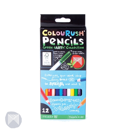 12 COLOURUSH MICADOR PENCILS FSC