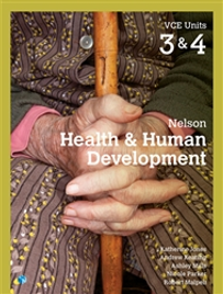 NELSON HEALTH & HUMAN DEVELOPMENT VCE 3&4 STUDENT BOOK + EBOOK 1E