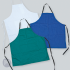 ART APRON BLUE WITH POCKETS
