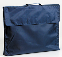 LIBRARY BOOK BAG NAVY BLUE