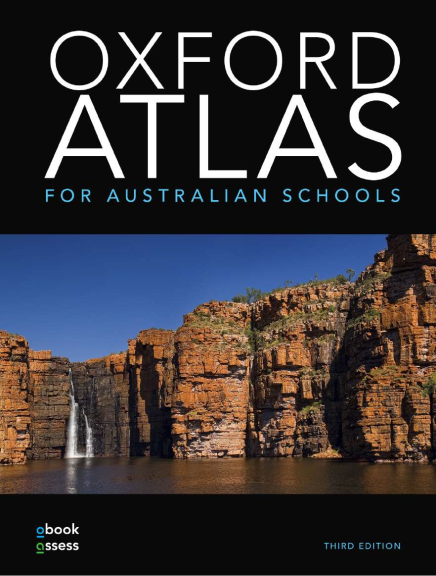 OXFORD ATLAS FOR AUSTRALIAN SCHOOLS + OBOOK