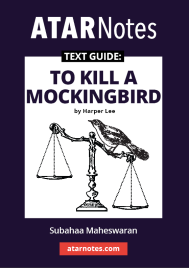 ATAR NOTES TEXT GUIDE: TO KILL A MOCKINGBIRD BY HARPER LEE