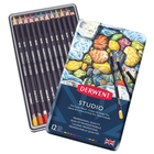 12 DERWENT STUDIO COLOUR PENCILS