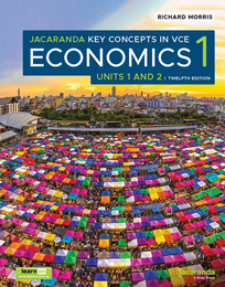 JACARANDA KEY CONCEPTS IN VCE ECONOMICS UNITS 1&2 LEARNON + PRINT 12E