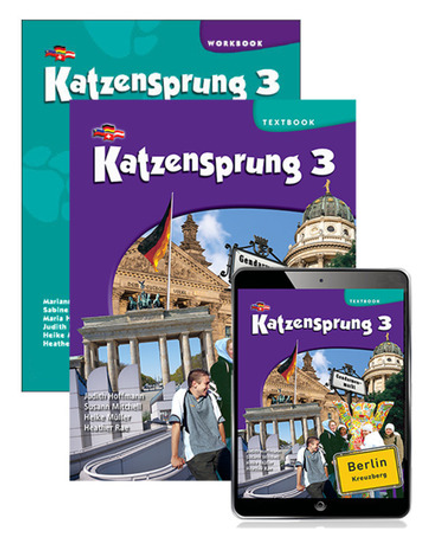 KATZENSPRUNG 3 STUDENT BOOK + EBOOK & WORKBOOK VALUE BUNDLE