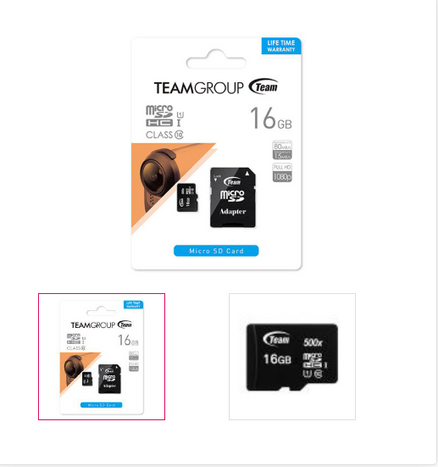 16GB SD HC MEMORY CARD CLASS 10 WITH ADAPTOR