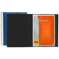 A4 DISPLAY BOOK  50 POCKETS NON REFILLABLE CLEARVIEW COVER