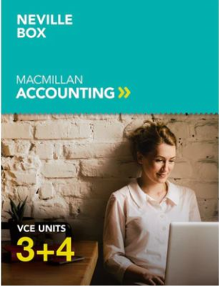 MACMILLAN VCE ACCOUNTING UNITS 3&4 STUDENT BOOK + EBOOK 6E