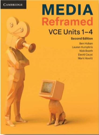 CAMBRIDGE MEDIA REFRAMED: VCE UNITS 1-4 STUDENT BOOK + EBOOK 2E