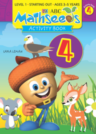 ABC MATHSEEDS ACTIVITY BOOK 4 LEVEL 1 AGES 3-5