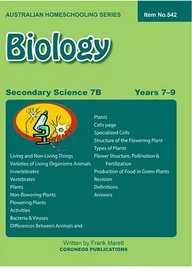 SECONDARY SCIENCE 7B  -  BIOLOGY