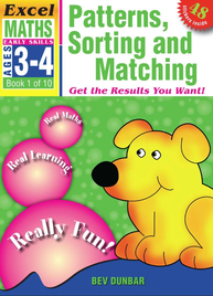 EXCEL EARLY SKILLS MATHS BOOK 1: PATTERNS, SORTING AND MATCHING AGES 3-4