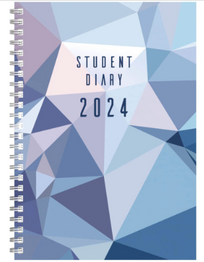 COLLINS A5 STUDENT SPIRAL DIARY WEEK TO WEEK 2024