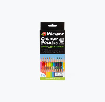 24 MICADOR COLOUR PENCILS MSHIELD