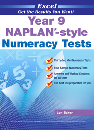 EXCEL NAPLAN STYLE NUMERACY TESTS YEAR 9