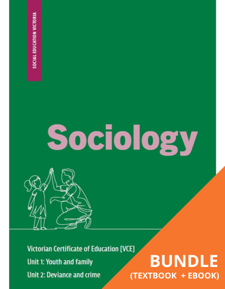 SOCIOLOGY VCE UNITS 1 AND 2 1E STUDENT BOOK + EBOOK