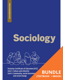 SOCIOLOGY VCE UNITS 3 AND 4 1E STUDENT BOOK + EBOOK