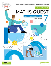 JACARANDA MATHS QUEST 7 VICTORIAN CURRICULUM PRINT & LEARNON 3E