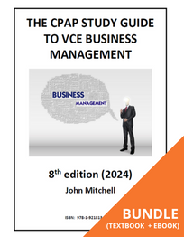 THE CPAP STUDY GUIDE TO VCE BUSINESS MANAGEMENT 8E BUNDLE (STUDENT BOOK + EBOOK)