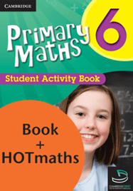 PRIMARY MATHS STUDENT ACTIVITY BOOK YEAR 6 + HOTMATHS BUNDLE