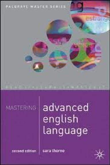 MASTERING ADVANCED ENGLISH LANGUAGE