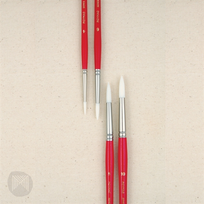 ROYMAC SERIES 907 NO. 3 PREMIUM ROUND WHITE TAKLON PAINTBRUSH