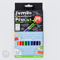 JUMBO COLOURUSH PENCILS 10'S