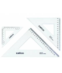 SET SQUARE 26CM 45 DEGREES