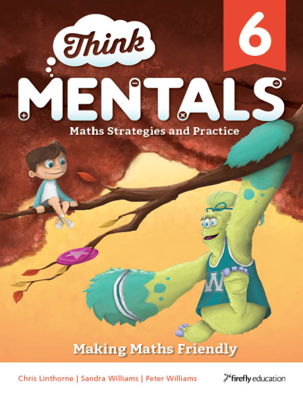 Buy Book - THINK MENTALS MATHS 6 STUDENT WORKBOOK | Lilydale Books