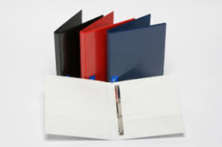 4D RING A4 25MM WITH CLEAR INSERT FOLDER