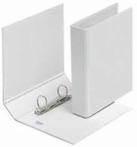 2D RING A4 38MM WITH CLEAR INSERT FOLDER