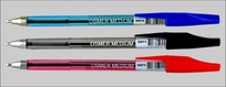 BALLPOINT PEN MEDIUM BLUE PACK 12