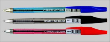 BALLPOINT PEN MEDIUM BLUE PACK 12