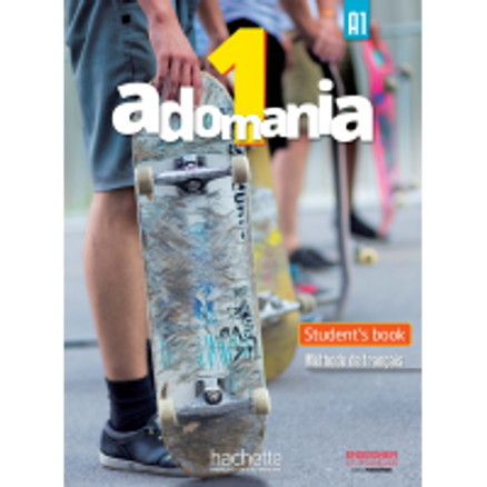 ADOMANIA 1/A1 TEXTBOOK ENGLISH VERSION & DVD-ROM