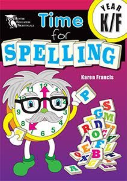 TIME FOR SPELLING BOOK K/F
