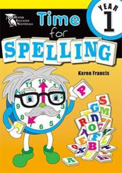 TIME FOR SPELLING BOOK 1 (YEAR 1)