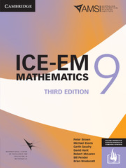 ICE-EM MATHEMATICS YEAR 9 3E TEXTBOOK + EBOOK