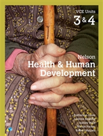 NELSON HEALTH & HUMAN DEVELOPMENT VCE 3&4 STUDENT BOOK + EBOOK 1E