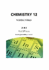 CHEMISTRY 12: VCE ESSENTIALS UNIT 3 2017-2021