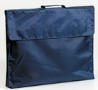 LIBRARY BOOK BAG NAVY BLUE