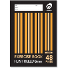 48 PAGE A4 EXERCISE BOOK 8MM RULED WITH MARGIN