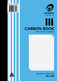 CARBON BOOK 100 LEAF A4 NO. 602 DUPLICATE