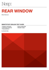 NEAP SMARTSTUDY: REAR WINDOW