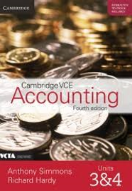 CAMBRIDGE VCE ACCOUNTING UNITS 3&4 TEXTBOOK + EBOOK 4E