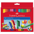 20 CONNECTOR PENS FABER CASTELL ASSORTED COLOURS