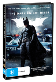 THE DARK KNIGHT RISES DVD