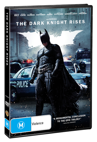 THE DARK KNIGHT RISES DVD