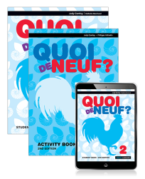 QUOI DE NEUF? 2 STUDENT BOOK + EBOOK + ACTIVITY BOOK 2E