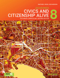 JACARANDA CIVICS & CITIZENSHIP ALIVE 8 VICTORIAN CURRICULUM LEARNON EBOOK 2E